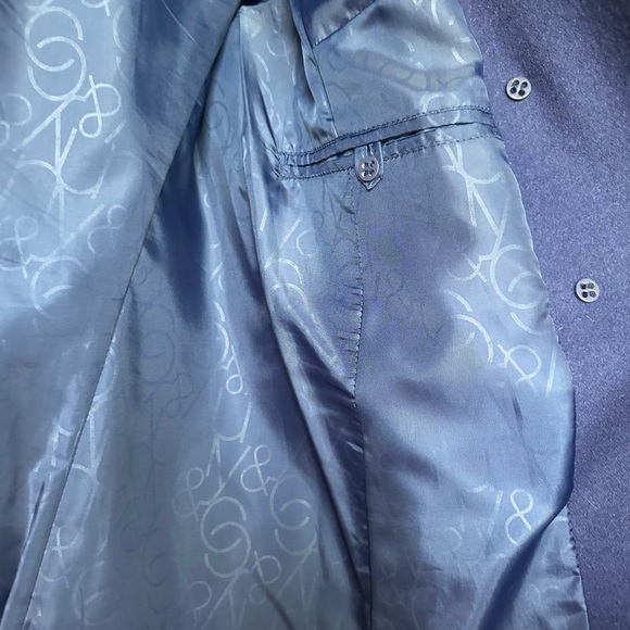 NY&Co cobalt blue peacoat - Picture 8 of 9